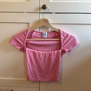 Pink Princess Polly top